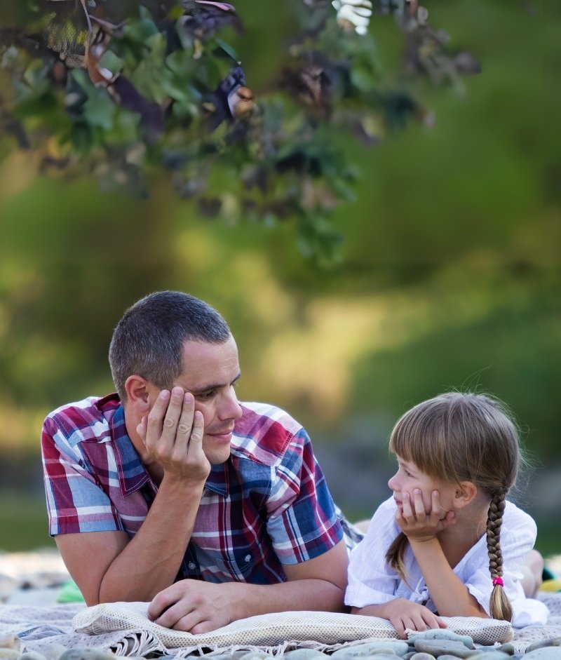 father and daughter