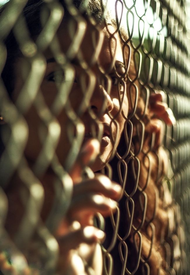 woman in prison